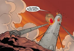 Бомбардировщики типа «Гиена» нападают на Зайгеррианский центр трудового перевоспитания