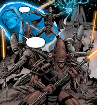 Rakata with forcesabers DotJ09