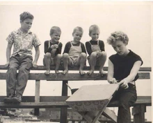 Энн Джерети в театре Provincetown Playhouse (1953)