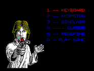 The Empire Strikes Back ZX Spectrum Menu