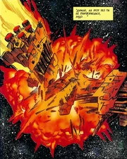 Корабль Лудо Кресша уничтожен