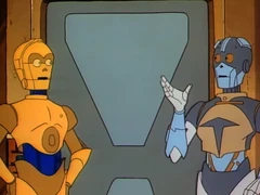 BL-17 рядом с C-3PO