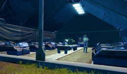 Triage tent