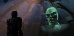 Xizor talks to Rendar