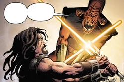 Дейген Лок против Скел'наса