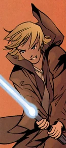 Бен в неканоническом комиксе «Потерянный световой меч».