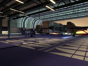 KotOR Screenshot Hangar