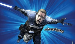 Starkiller leaps after Juno