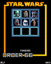 Меню выбора бойцов отряда (открыты все кандидаты)