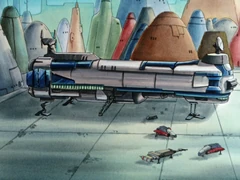 Посадочная площадка космопорта