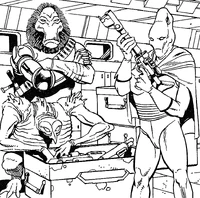 Адарианин на борту «»