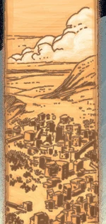 Полупустынный пейзаж Свиврена