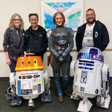Katee Sackhoff at Childrens Hospital