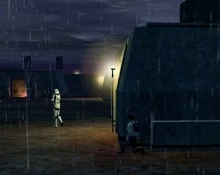 Dantooine Imperial Outpost rain