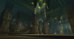 Shrine of healing inside