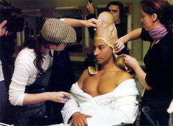 Silas Carson makeup