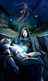 Barriss Offee heals clone trooper