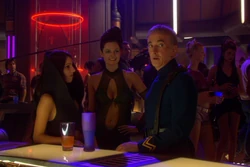 Энтони Дэниелс на съёмках «Атаки клонов»