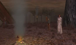 Захара Коди и Триг Лонго в лагере «Альфа» на Датомире.