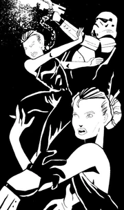 Сёстры Пайк ведут рукопашный бой со штурмовиками