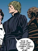 Люк и Рук у ямы Каркуна