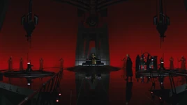 Snoke throne room