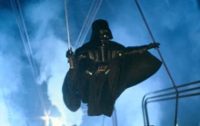 Bob Anderson flying Vader