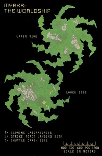 Схема корабля-мира «Баану Расс»