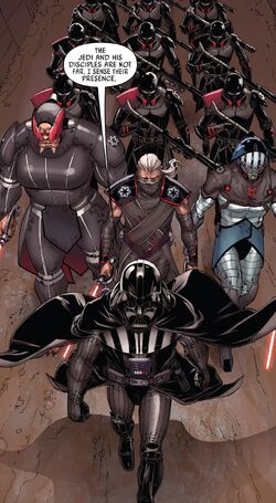 Vader and his army