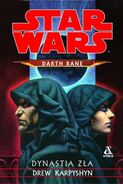 Обложка польского издания: Darth Bane: Dynastia zła