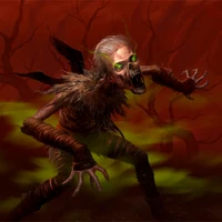 Сестра ночи, ставшая зомби.