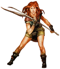 Тенел Ка в боевой стойке