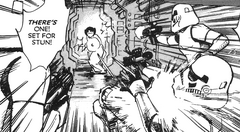 Leia shooting manga1