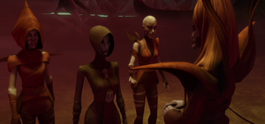 Ventress on Dathomir