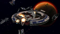 Уничтожение «Защитника» в  LEGO Star Wars III: The Clone Wars