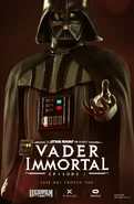 Постер «Vader Immortal — Episode I» с San-Diego Comic Con 2019, изображающий Дарта Вейдера