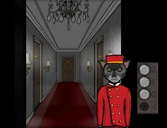 Mr. Bat dans Rusty Lake Hotel.