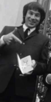 Nasty with his MBE