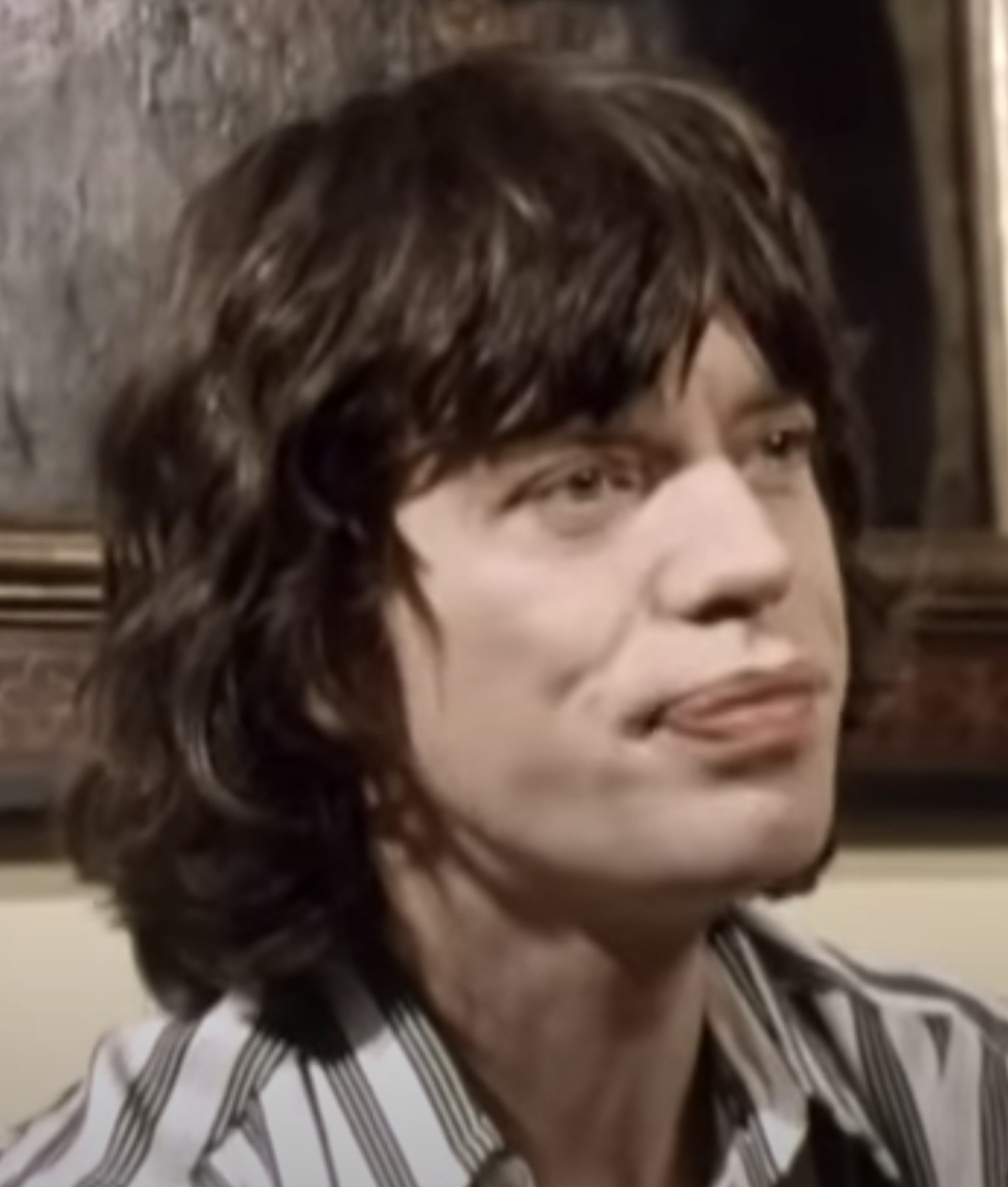 Mick Jagger 1972 Caricature – Paul King Artwerks