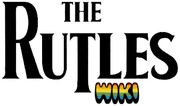 The Rutles Wiki's current logo, created in 2023 by user BootlegsATrolley