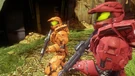 Simmons and Grif in the Halo 4 engine