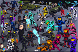 RvB Cute Characters Poster.png