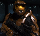 Lopez in the Halo 3 engine