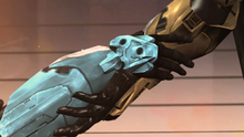 Carolina & York grab each other.png