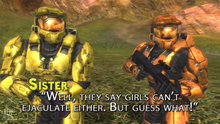 RvB Awards - Best Quote Sister