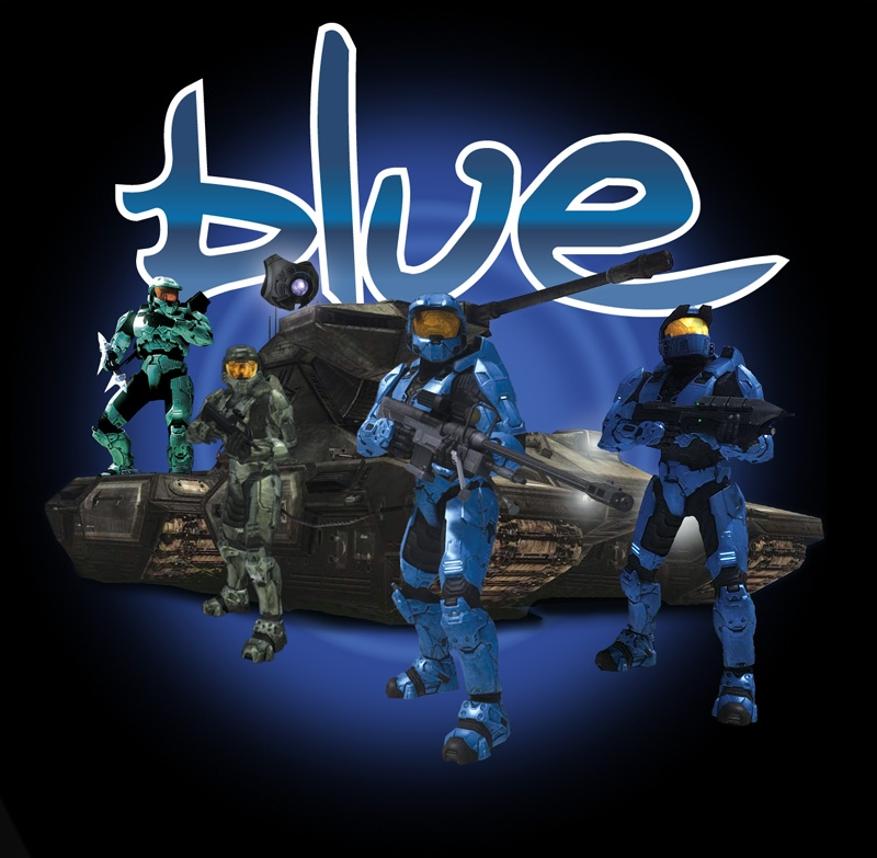 red vs blue characters