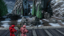Sarge, Washington, and Donut looking over F.A.C. Outpost 37 - S12E9.png