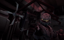 Carolina uses Grappling hook