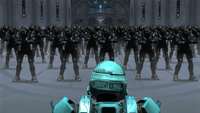 Carolina and Epsilon vs army of Tex's.png