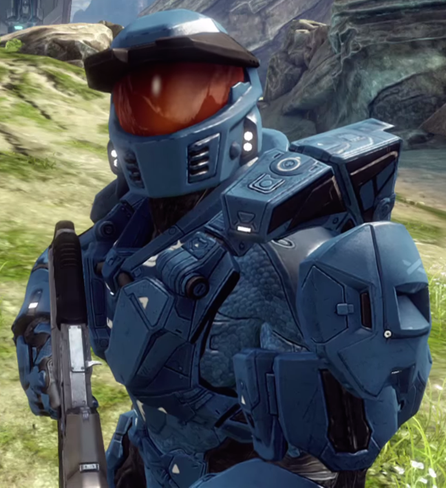 red vs blue caboose face